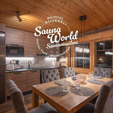 Kuukkeli Log Houses Villa Aurora "Pupula" Saariselkä Eksteriør billede