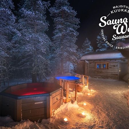 Kuukkeli Log Houses Villa Aurora "Pupula" Saariselkä Eksteriør billede