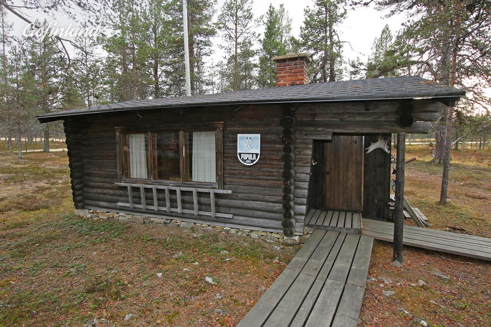 Kuukkeli Log Houses Villa Aurora "Pupula" Saariselkä Eksteriør billede