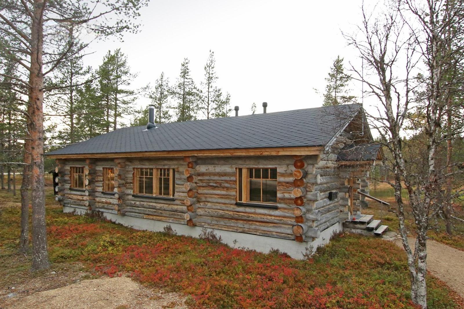 Kuukkeli Log Houses Villa Aurora "Pupula" Saariselkä Eksteriør billede