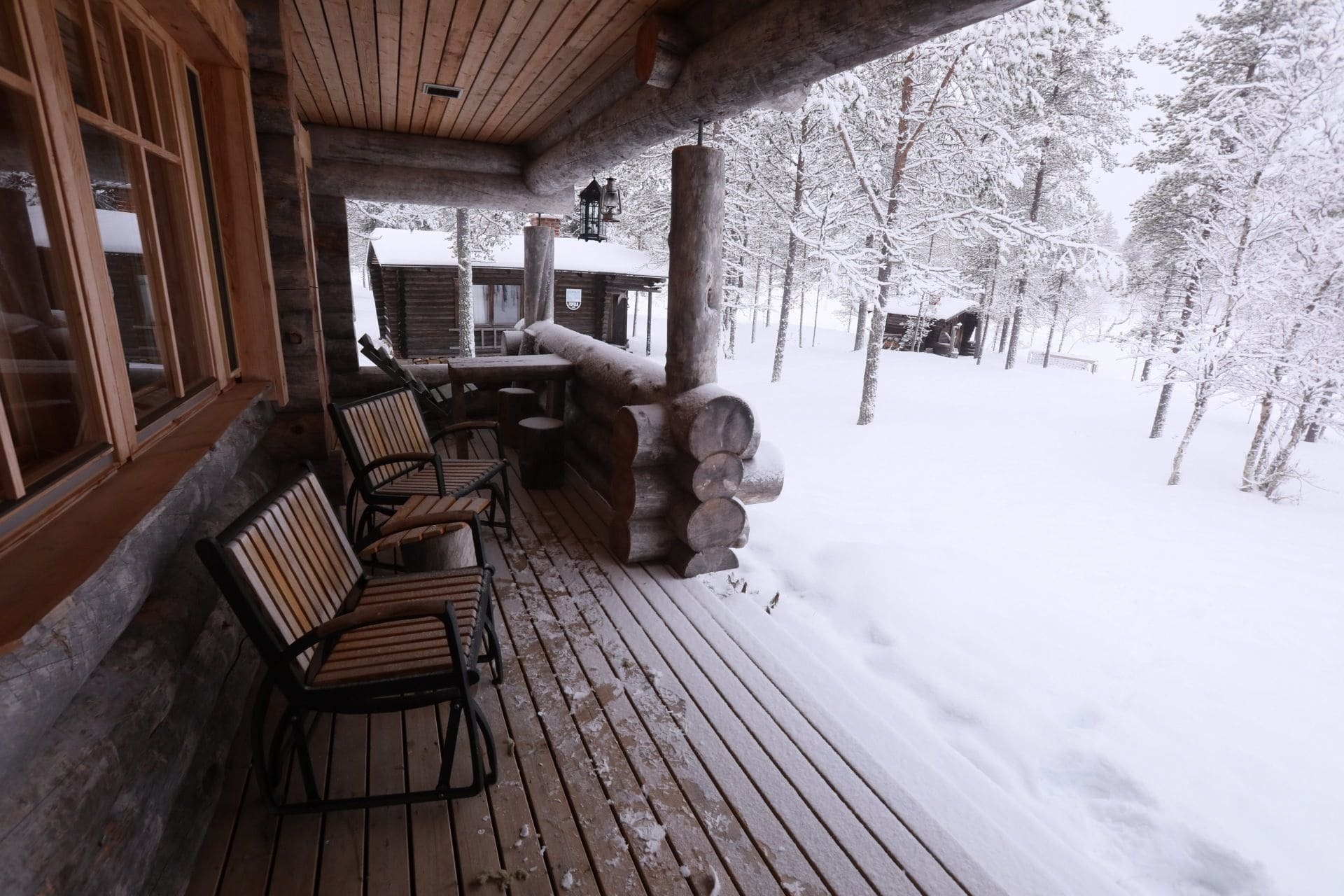 Kuukkeli Log Houses Villa Aurora "Pupula" Saariselkä Eksteriør billede